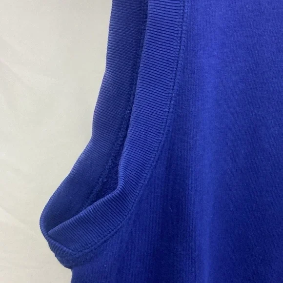 Nike Womens Blue Size Small Sweatshirt Sleeveless Dress - Picture 10 of 11